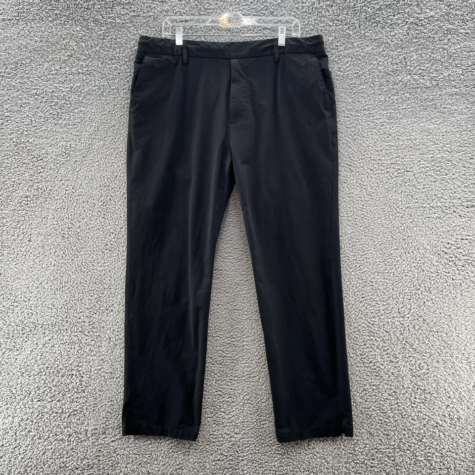 Pantalones James Perse Para Hombre XXL Negros Cordón Informal Rendimiento 30 en Chino Foto 1 de 4