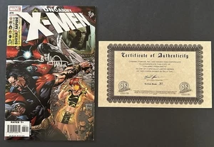 Uncanny X-Men #475 2006 (VF+) Signed By Billy Tan #31/149 With COA! - Picture 1 of 7