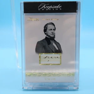 2024 Keepsake Edition #21 CLEMENT VALLANDIGHAM In My Handwriting Relic /100 - Bild 1 von 2