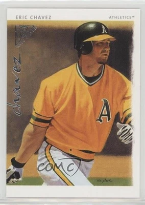 2003 Topps Gallery Eric Chavez #28 - Image 1 of 2