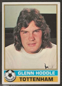 TOPPS-FOOTBALL (RED BACK 1977)-#152- TOTTENHAM SPURS - GLENN HODDLE - Picture 1 of 2