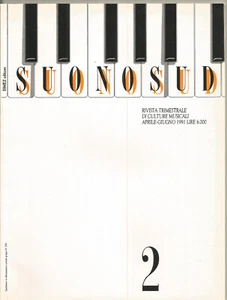 Suonosud : rivista trimestrale di culture musicali. 2 (1991) - Foto 1 di 1