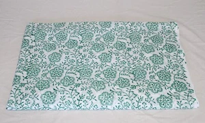 2.5 YD Indian Handmade Floral Print Cotton Sewing Fabric Dressmaking Fabric U10 - Picture 1 of 12