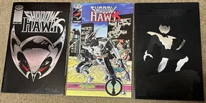 Shadow Hawk Shadowhawk 3 Image Comics Lot ~ #1 #2 & Vol. II #1 w/ Spawn in #2 - Imagen 1 de 2