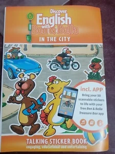 EZ~BK English with Ben and Bella sticker book talking stickers - Bild 1 von 7