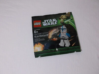 LEGO STAR WARS 5001709 Clone Trooper Teniente Minifigura Nuevo Sellado Polybag 2013 Foto 1 de 3