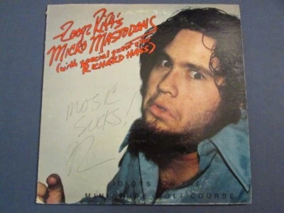 ZOOGZ RIFT'S MICRO MASTODONS IDIOTS ON THE MINIATURE GOLF COURSE AUTOGRAPHED LP - Image 1 of 4