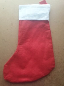 Henbrandt Weihnachtsstrumpfdekoration. Filzstrumpf zum Basteln oder Displays. - Bild 1 von 4