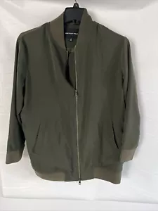 Rompevientos Who What Wear para hombre verde mediano - Imagen 1 de 7
