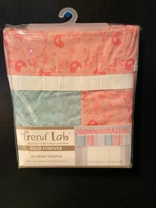 Trend Lab Wild Forever Window Valance *NEW* aa1 - Picture 1 of 2