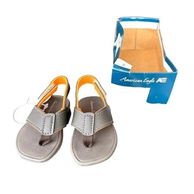 Сандалии для мальчика American Eagle Mali Mali размер 6 коричневые - Изображение 1 из 4