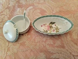 Porcellana di Tognana Collezione le Terrine Botaniche formaggiera e ciotola vass - Foto 1 di 11