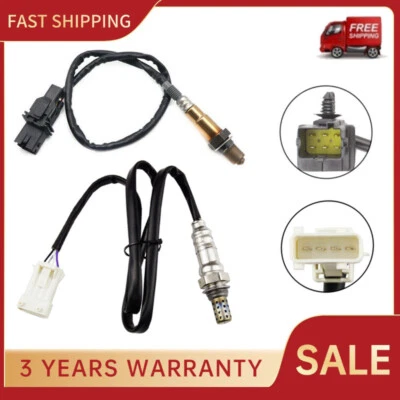 Set of 2 Oxygen O2 Sensor Fit For 2005 2006 2007 VOLVO XC70 2.5L L5 Turbocharged - Image 1 of 4