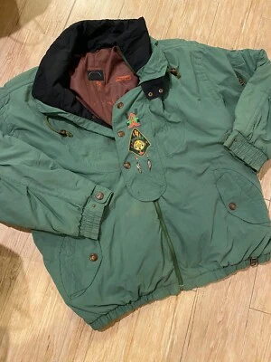 Chaqueta Bogner Vintage Esquí Snowboard Estampado Tribal Nativo Americano Verde GUC 44R Foto 1 de 4