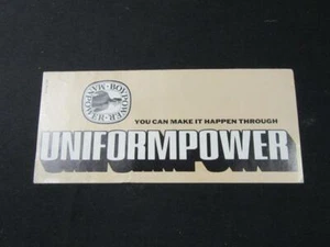 Folleto You Can Make it Happen Through Uniformpower 1972 - Imagen 1 de 3