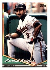 1994 Topps SPANISH BILINGUAL #420 Harold Baines BALTIMORE ORIOLES