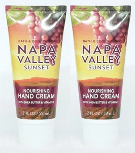 2 Bath Body Works NAPA VALLEY SUNSET pflegende Handcreme Lotion Feuchtigkeit 2 Oz. - Bild 1 von 1