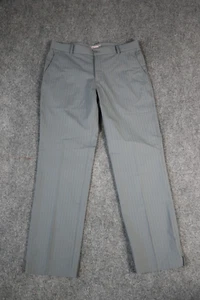 Pantaloni Nike Uomo 34x32 Nike Golf Tour Performance Grigio Righe Golf Dritti - Foto 1 di 8