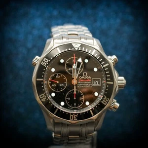 Omega Seamaster 300M Chrono -Black Dial – Full Set, Used, 41.5mm - Picture 1 of 8