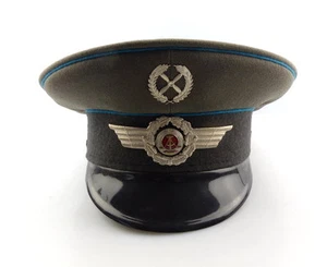 #e4208 Original antiguo RDA NVA Fuerza Aérea gorro de paraguas de 1980 talla 57 - Imagen 1 de 6
