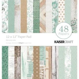 Kaisercraft Memory Lane Paper Pad 12x12 48 Pages - Nini's Things - Picture 1 of 1