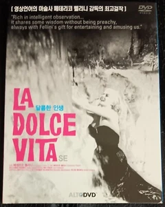 Federico Fellini's LA DOLCE VITA - Korean NTSC 2 x DVDs, like new, fold out pack - Picture 1 of 4