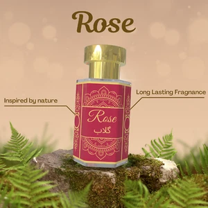 Rose Attar Parfümöl 5ml | Langanhaltend | Alkoholfrei | Unisex Duft - Bild 1 von 5