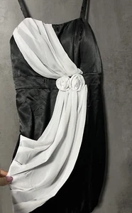 Bonprix Collection Cocktailkleid mit Trägern ,Gr.38 , Schwarz. - Bild 1 von 6