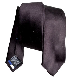 Paul Smith Silk Tie | 6cm Width | Plain Burgundy | Made In Italy - Picture 1 of 2