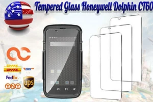 3pcs Tempered Glass Screen Protector for Honeywell Dolphin CT60 Barcode Scanner - Picture 1 of 6
