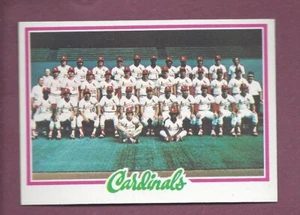 SHARP HIGH GRADE 1978 TOPPS #479 ST LOUIS CARDINALS TEAM CHECKLIST .99 SH V277 - Picture 1 of 2