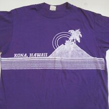 New listing
		Vintage 70s 80s Kona Hawaii T-Shirt Single Stitch Purple Souvenir Sunset Volcano