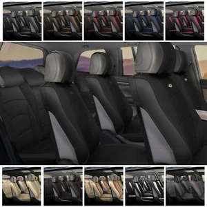 3 Row Ultra Comfort Premium faux Leatherette Full 7 seaters Seat Cushion Covers - Bild 1 von 67