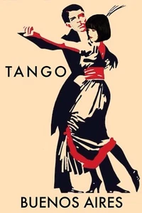 Tango Tanz Buenos Aires Reise Poster Neu Giclée UV Druck schön Argentinien - Bild 1 von 3