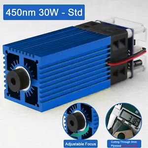 Modulo laser 30 W 450 nm Haed per macchina per incisione laser taglierina incisore - Foto 1 di 7