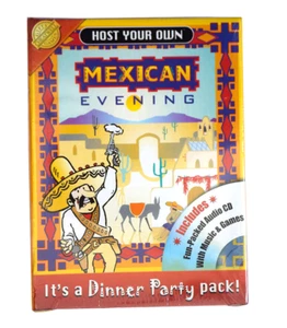 Cheatwell Games "Host Your Own Mexican Evening" Game Party Pack, NEW Sealed 2004 - Picture 1 of 6