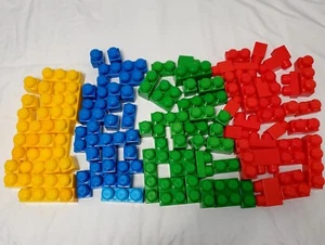Mega Bloks First Builders Konvolut 114 Teile Bausteine Bausteine  - Bild 1 von 5