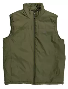 NEW BALANCE Puffer Tech Vest Size M, Olive Green, NEW NWOT - Picture 1 of 11