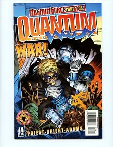 Quantum and Woody #14 Comic Book 1998 NM- Acclaim Comics