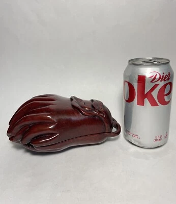 Caja de manos de Buda tallada china Foto 1 de 4