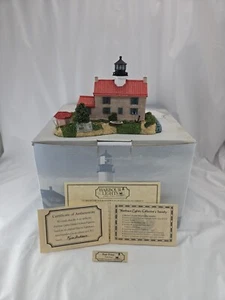 Harbour Lights East Point New Jersey Lighthouse HL260 With Box & COA - Picture 1 of 24