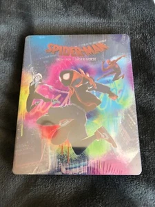 Spider-Man Into the Spiderverse Manta Lab Exclusive 4K Blu Ray Steelbook -Sealed - Imagen 1 de 5