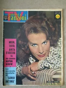 TV SORRISI E CANZONI NUMERO 15 ANNO 1961 COPERTINA ORNELLA VANONI - Foto 1 di 1