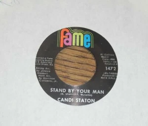 Candi Staton ‎– Stand By Your Man Rare ORG 7' 45T US Northern Soul 70' - Picture 1 of 1