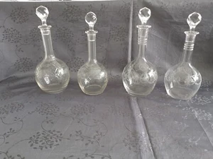 4 carafes à vin en cristal vers 1930 saint Louis Baccarat - Bild 1 von 15