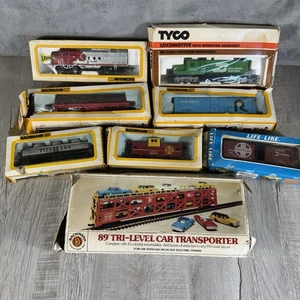 Lotto di 7 modellini ferroviari e motori vintage BACHMAN/TYCO scala HO - Foto 1 di 21