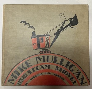 1939 "Mike Mulligan and his Steam Shovel" by Virginia Lee Burton Good 1st HC - Bild 1 von 13