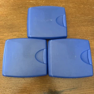 Case Logic 12 Disc CD Game Hard Case Blue Gently Used Qty 3 - Picture 1 of 11