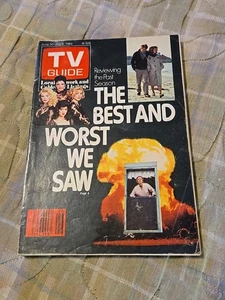 TV GUIDE June 30 1984 PAST SEASON THE BEST AND WORST WE SAW, No Label - Picture 1 of 19