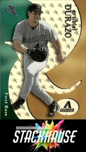 2000 Erubiel Durazo 2000 Fleer E-X Arizona Diamondbacks - Picture 1 of 2